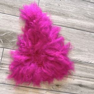 Trolls crochet wig and bodysuit